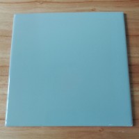 Azulejo "Acuarela" Celeste Brillante