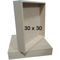 bastidor de 5.5 mm de 30 x 30 cm